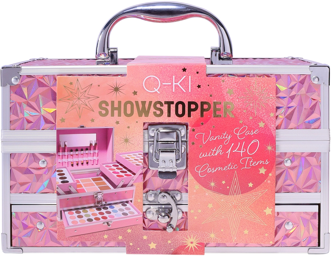 Rainbow Cosmetics Q-Ki Showstopper Vanity Case