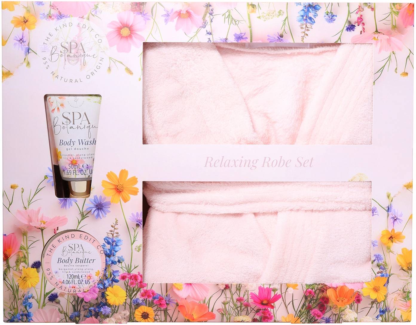 Rainbow Cosmetics Spa Botanique Robe Set