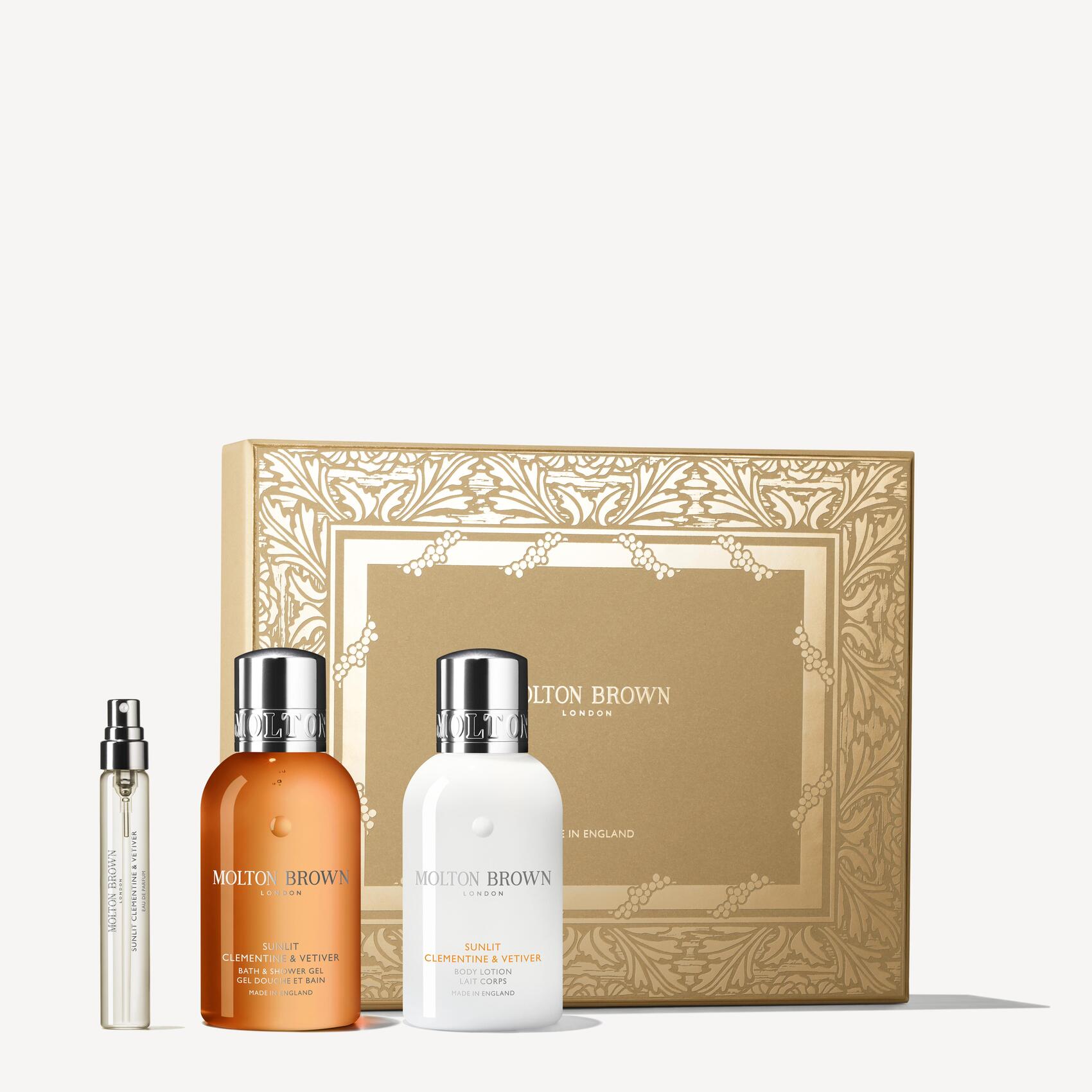 Molton Brown Sunlit Clementine & Vetiver Travel Gift Set